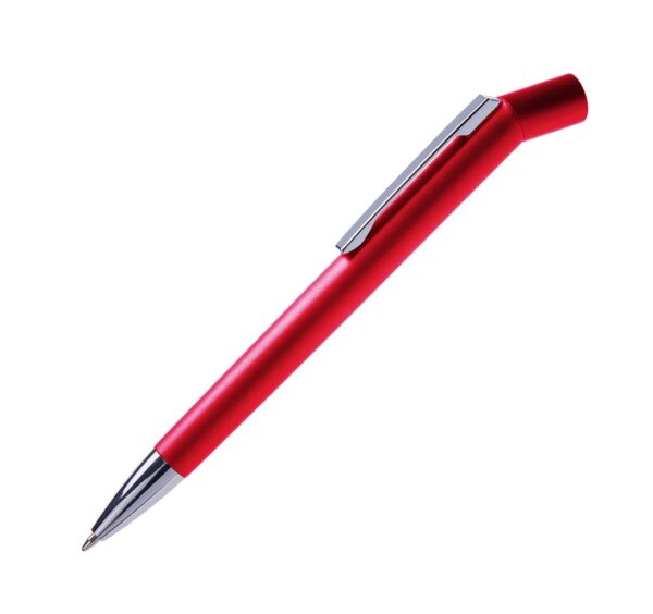 Ручка  з металевим кліпом Dallas, ТМ Totobi, 1009 - Червоний