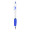 Ручка пластикова, кулькова Bergamo Lightlogo, 2175 - Синій