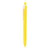 Ручка пластикова, кулькова Bergamo Wideclip, 3515 - Жовтий