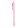 Ручка пластикова, кулькова Bergamo Textile Pen, 770 - Рожевий