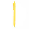 Ручка пластикова, кулькова Bergamo Textile Pen, 770 - Жовтий