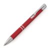 Ручка металева DUNA кулькова з насічками, 11N02B - Червоний
