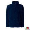 Толстовка 'Full Zip Fleece' (Fruit of the Loom), 0625100 - Темно-синій, L