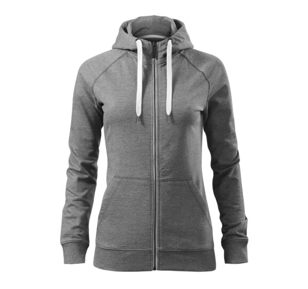 Реглан жіночий на блискавці Voyage 320, 451 - Сірий, M