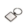 Брелок металевий Square, 120030322 - Сріблястий